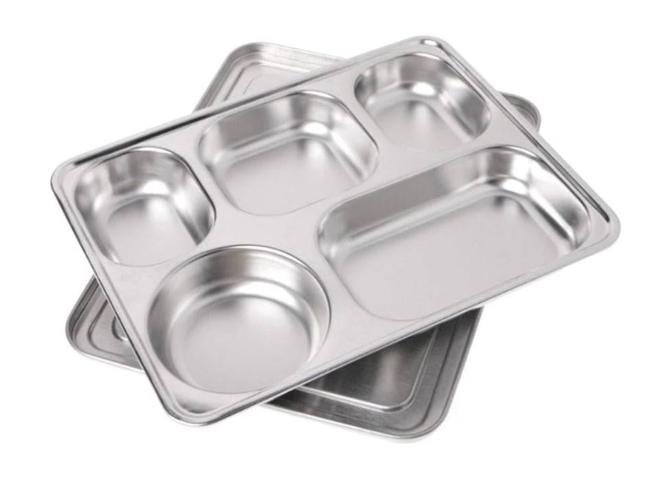 5 Compartments Stainless Steel Lunch Box