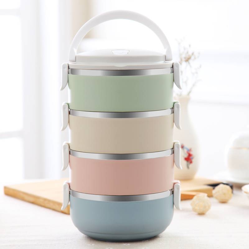 Multilayer Stainless Steel Lunch Boxes Set - Nature Eco Shop