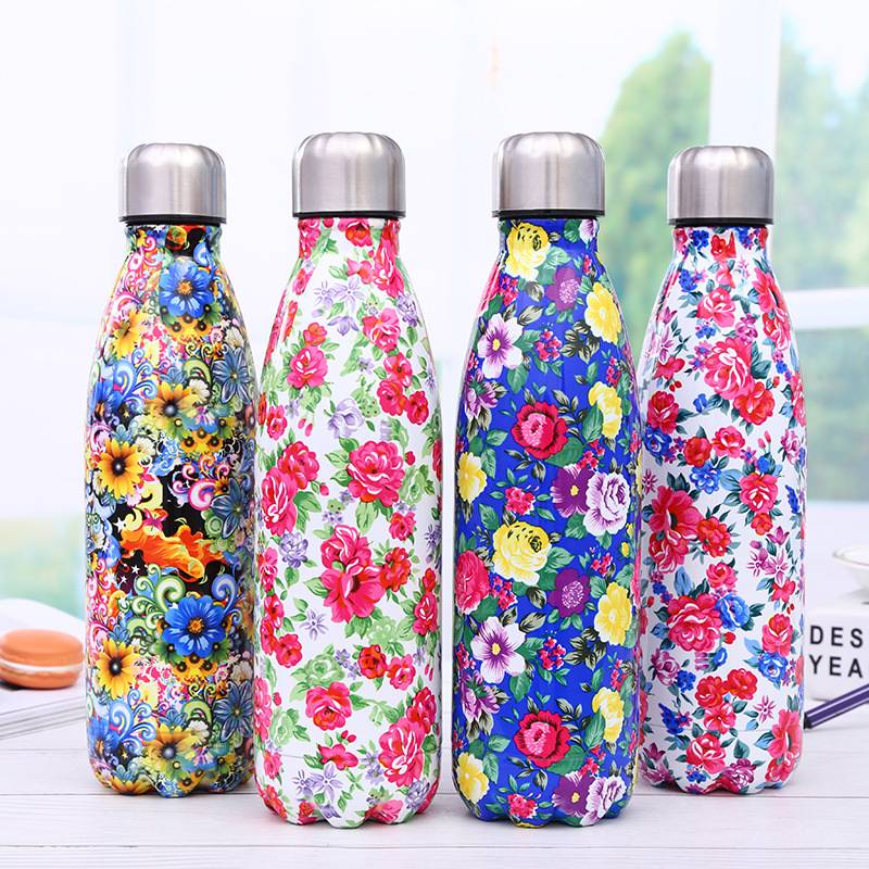 Colorful Bottle Shaped Stainless Steel Thermos