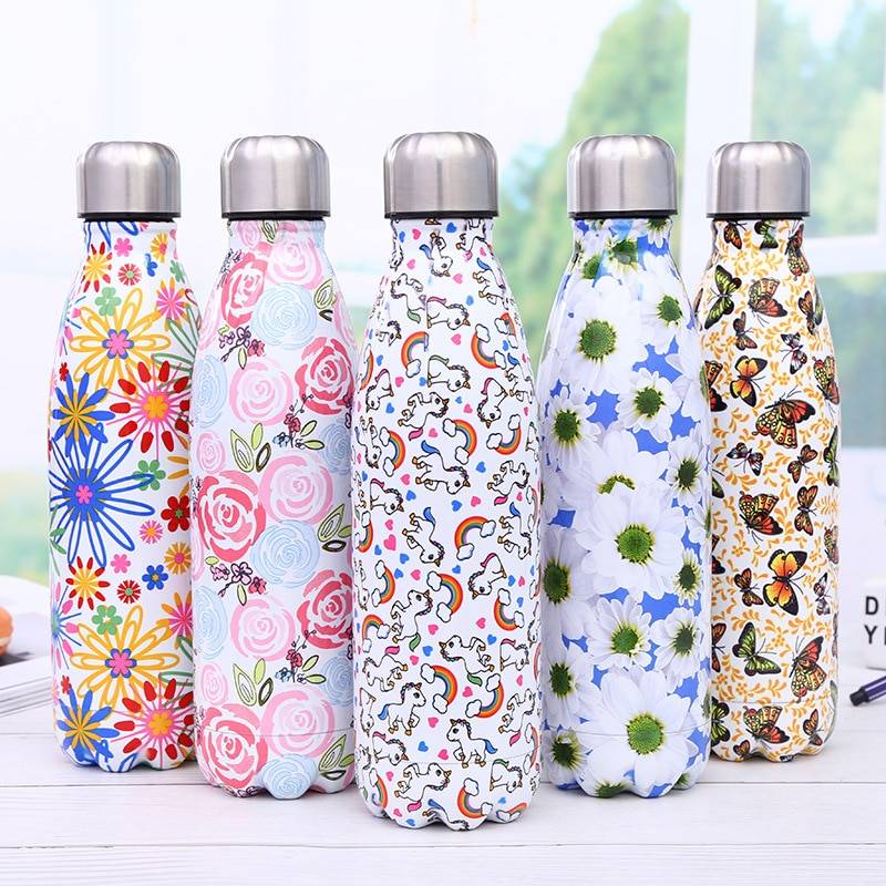 Colorful Bottle Shaped Stainless Steel Thermos