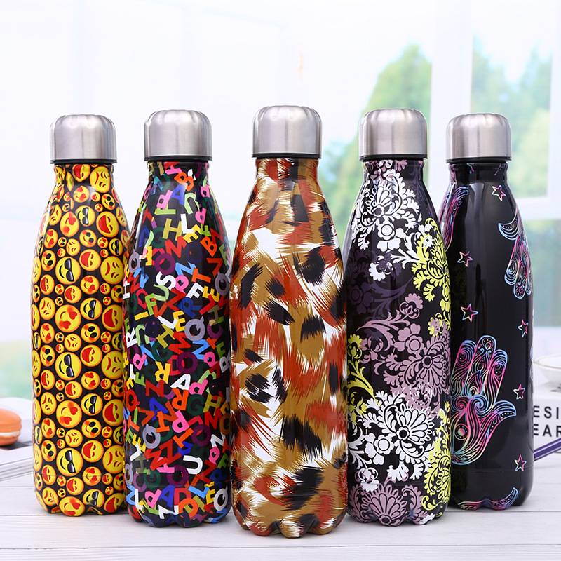 Colorful Bottle Shaped Stainless Steel Thermos