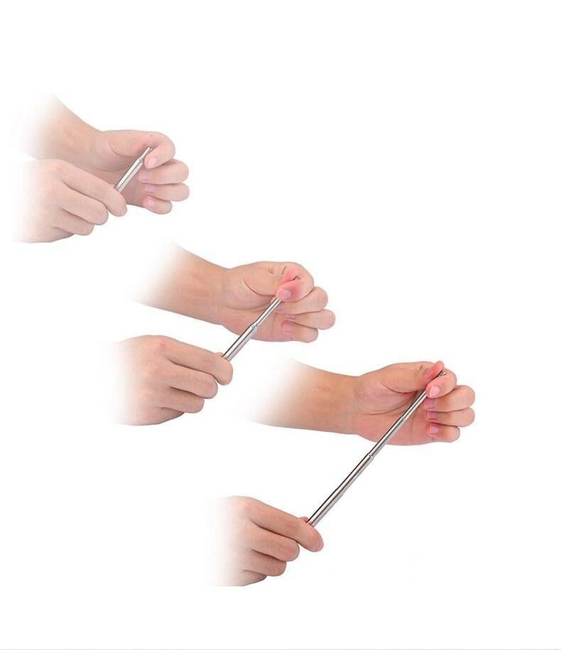 Portable Foldable Stainless Steel Straw