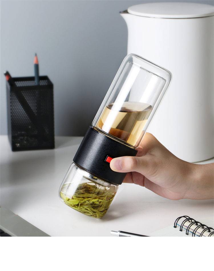 Glass Tea Bottle for Travel