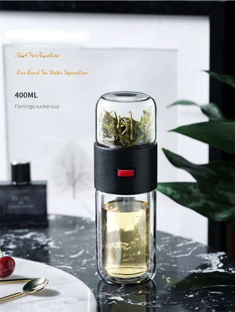 Glass Tea Bottle for Travel