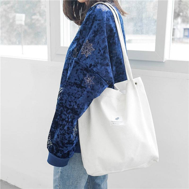 Women's Minimalist Style Velvet Shopper Bag Shoppers Color : Black|Green|Orange|Pink|White|Yellow 