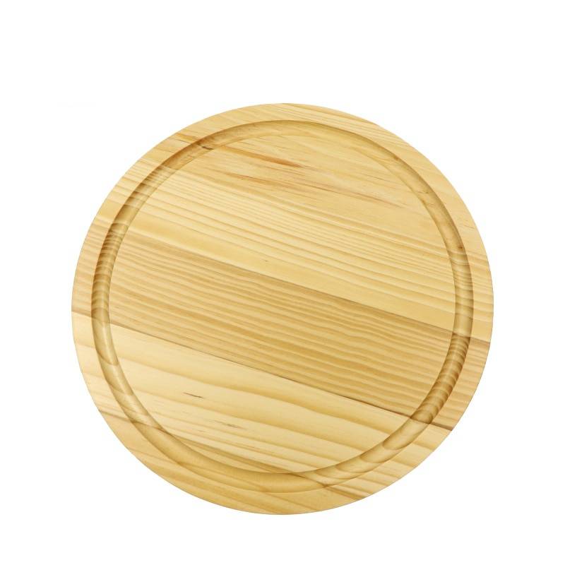 Pine Wood Round Chopping Board