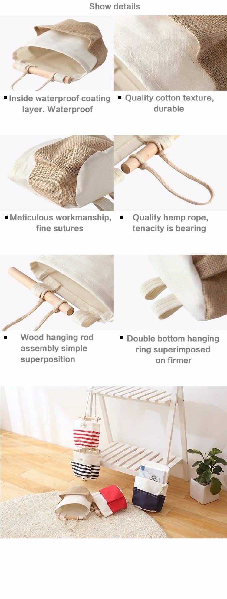 Wall Hanging Storage Bags Wall Pocket Hanging Holder Organizer Sundry Storage Pocket For Decoration Kitchen Bathroom organizador