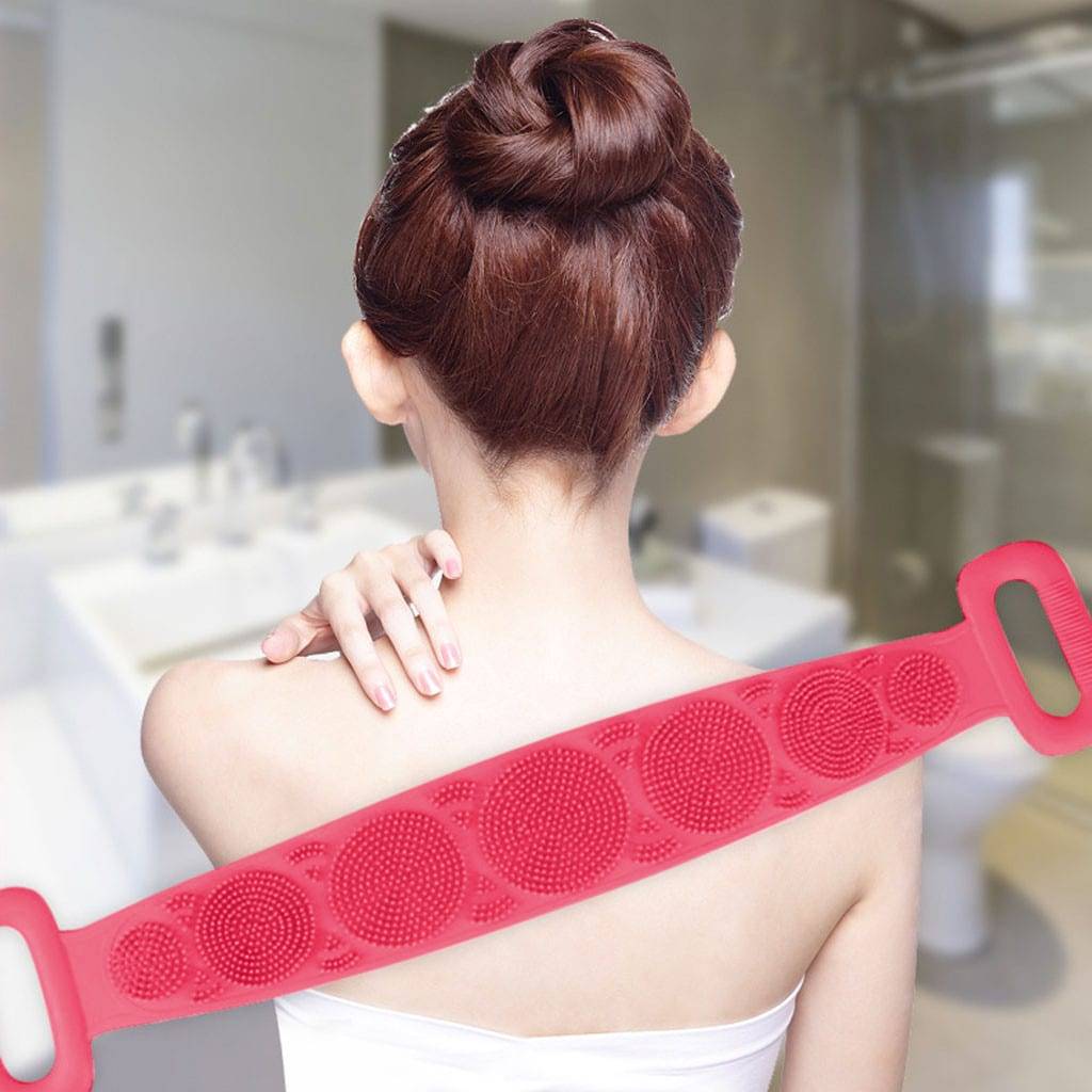 Magic Silicone Brushes Bath Towels Rubbing Back Mud Peeling Body Massage Shower Extended Scrubber Skin Clean Brushes Bathroom Magic Silicone Brushes Bath Towels Rubbing Back Mud Peeling Body Massage Shower Extended Scrubber Skin Clean Brushes Bathroom