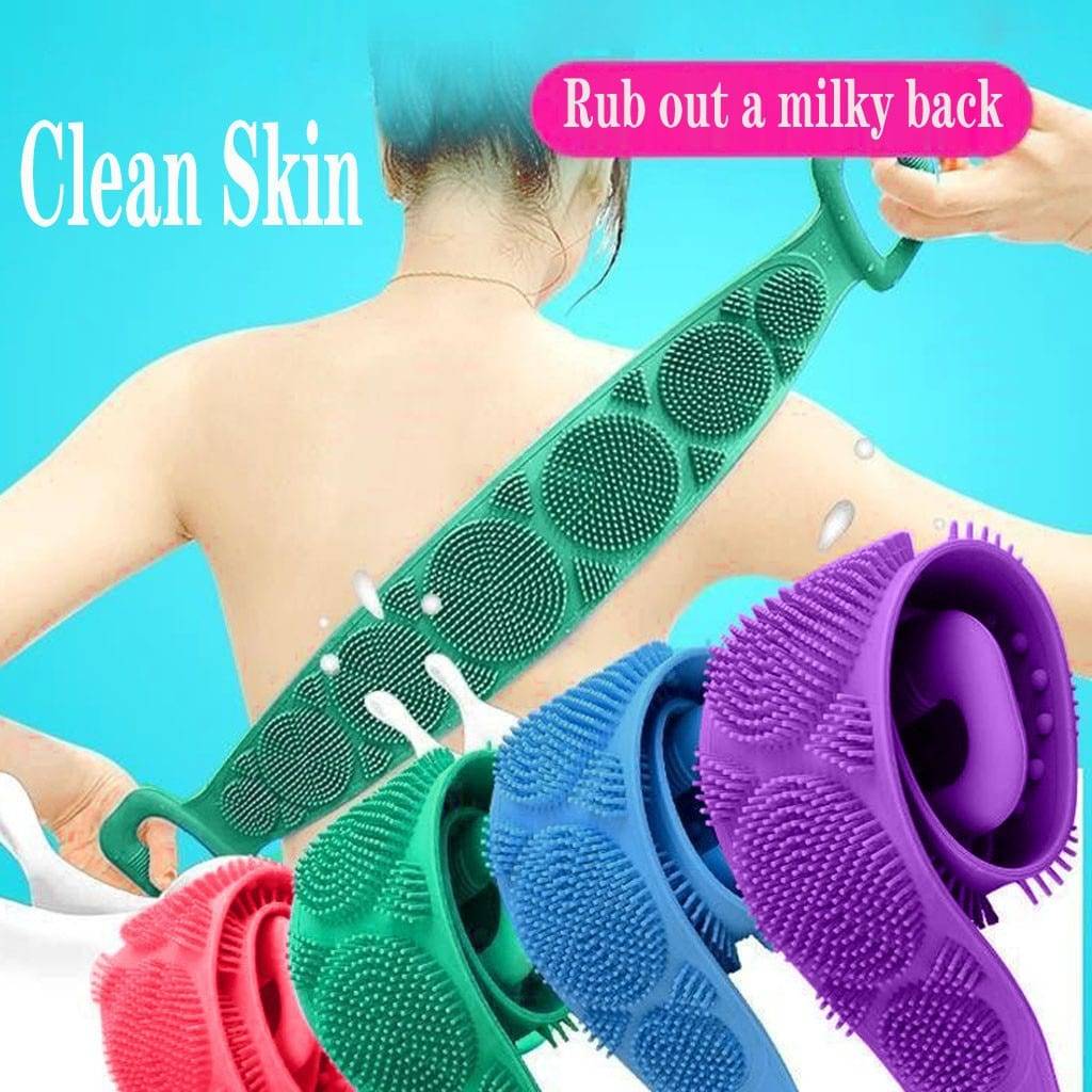 Magic Silicone Brushes Bath Towels Rubbing Back Mud Peeling Bathroom Accessories Home & Kitchen Color : green A|Red B|blue C|purple D Magic Silicone Brushes Bath Towels Rubbing Back Mud Peeling Bathroom Accessories Home & Kitchen Color : green A|Red B|blue C|purple D