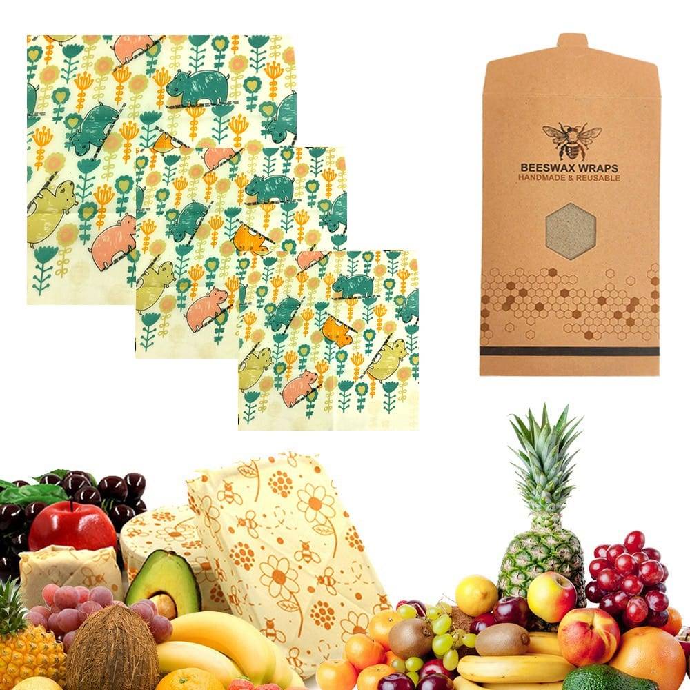 3 Pcs Beeswax Food Wraps Sets Reusable Home & Kitchen kitchen Supplies Color : 1257-9B|1257-U|1257-B|1257-AA 3 Pcs Beeswax Food Wraps Sets Reusable Home & Kitchen kitchen Supplies Color : 1257-9B|1257-U|1257-B|1257-AA