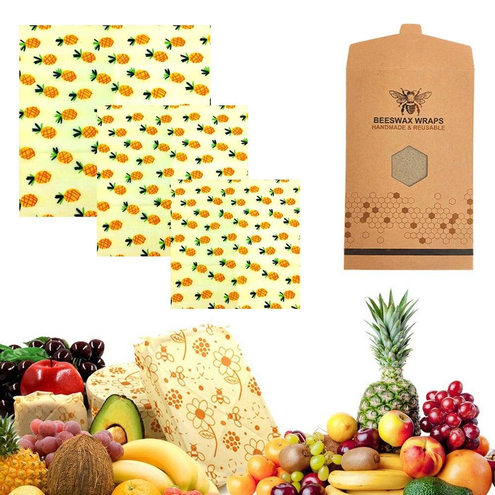 3 Pcs Beeswax Food Wraps Sets Reusable Home & Kitchen kitchen Supplies Color : 1257-9B|1257-U|1257-B|1257-AA 3 Pcs Beeswax Food Wraps Sets Reusable Home & Kitchen kitchen Supplies Color : 1257-9B|1257-U|1257-B|1257-AA