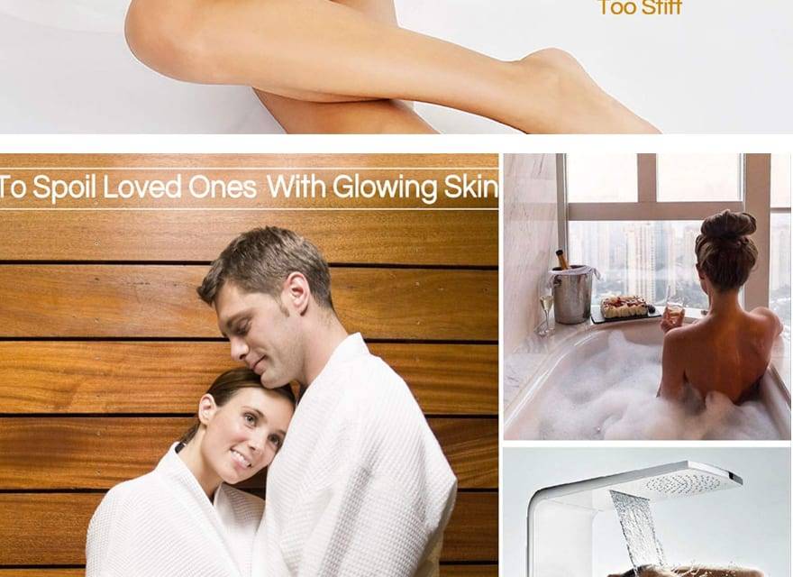 Dry Skin Body Brush Exfoliating Bath Brush Back Scrubber Back Brush Medium Strength Body Scrub Skin Bathing Brushing