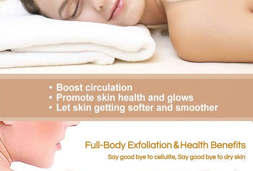 Bath Dry Body Brush Natural Bristles Back Scrubber With Long Wooden Handle For Cellulite And Exfoliating Full Body Massage D40