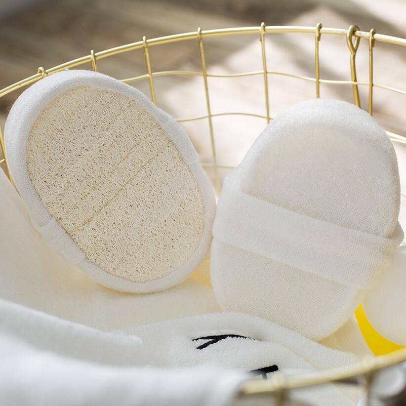 Natural Plant loofah Bath brush massage spa bath sponge Exfoliator Pad Body Skin Bathing Massage Bath brush DIS49S8