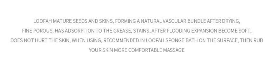 Natural Plant loofah Bath brush massage spa bath sponge Exfoliator Pad Body Skin Bathing Massage Bath brush DIS49S8