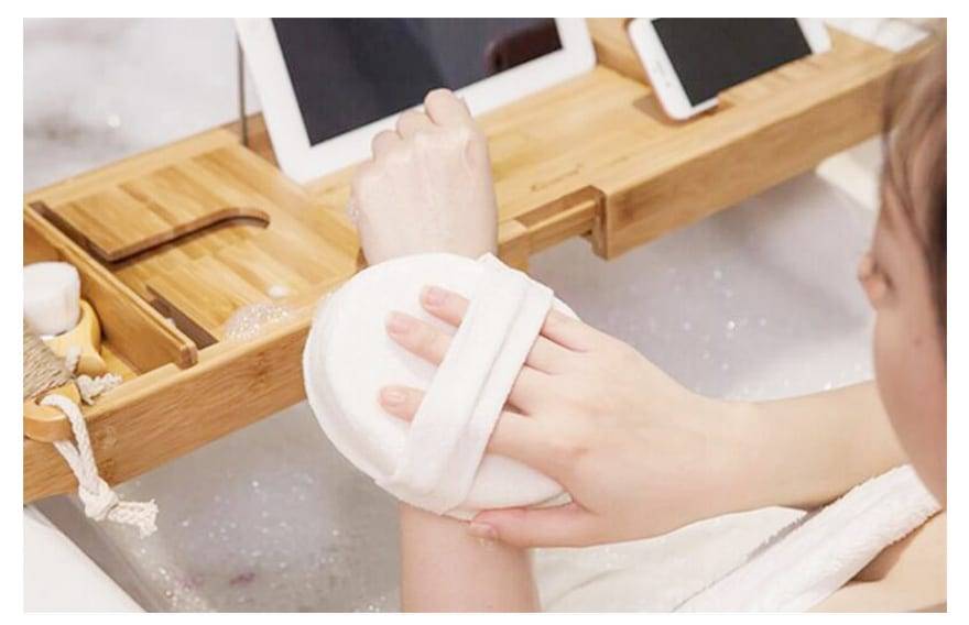 Natural Plant loofah Bath brush massage spa bath sponge Exfoliator Pad Body Skin Bathing Massage Bath brush DIS49S8