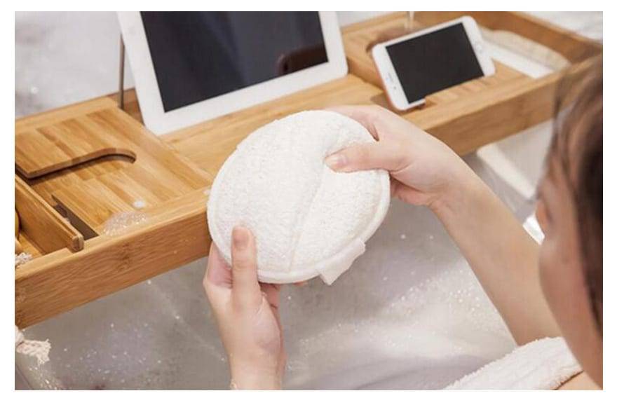 Natural Plant loofah Bath brush massage spa bath sponge Exfoliator Pad Body Skin Bathing Massage Bath brush DIS49S8