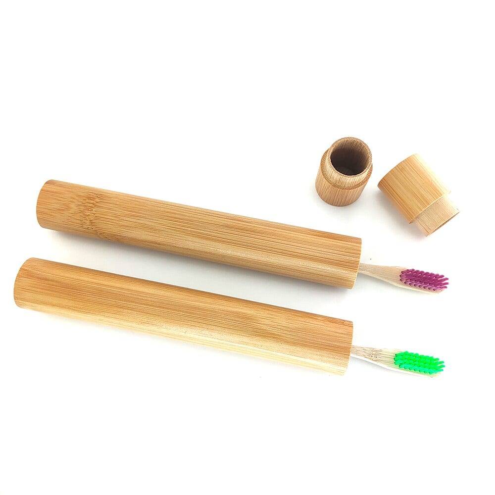 Bamboo Toothbrush + Bamboo Tube for Travel Bathroom Accessories Dental Hygiene Home & Kitchen Color : Pink A|Pink B|Purple|White|Green A|Blue A|Red|Green B|Dark gray|Yellow|Gray|Blue B Bamboo Toothbrush + Bamboo Tube for Travel Bathroom Accessories Dental Hygiene Home & Kitchen Color : Pink A|Pink B|Purple|White|Green A|Blue A|Red|Green B|Dark gray|Yellow|Gray|Blue B