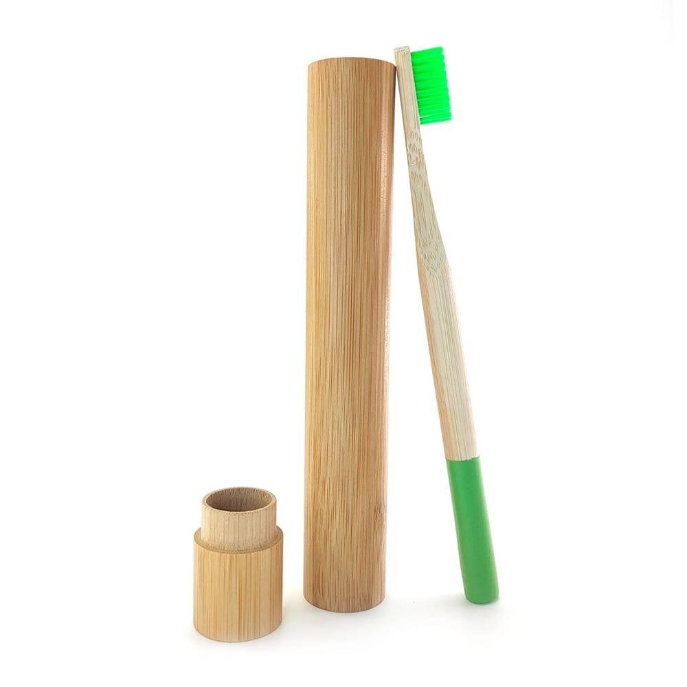 Bamboo Toothbrush + Bamboo Tube for Travel Bathroom Accessories Dental Hygiene Home & Kitchen Color : Pink A|Pink B|Purple|White|Green A|Blue A|Red|Green B|Dark gray|Yellow|Gray|Blue B Bamboo Toothbrush + Bamboo Tube for Travel Bathroom Accessories Dental Hygiene Home & Kitchen Color : Pink A|Pink B|Purple|White|Green A|Blue A|Red|Green B|Dark gray|Yellow|Gray|Blue B