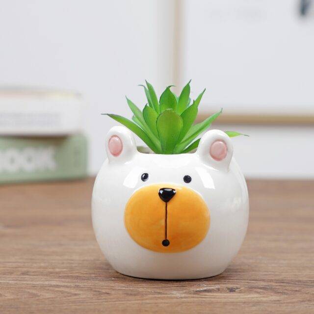 Animal Shaped Flower Pot Nature Eco Shop